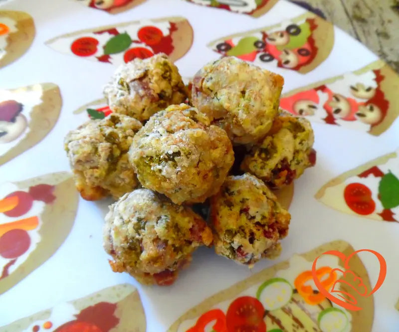 Polpette piselli e bresaola