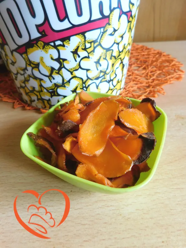 Chips di carote
