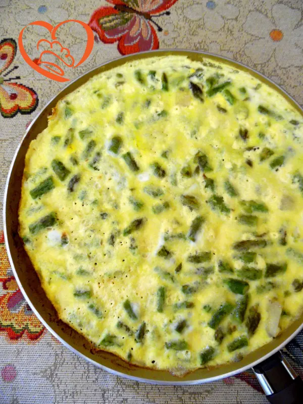 Frittata con asparagi