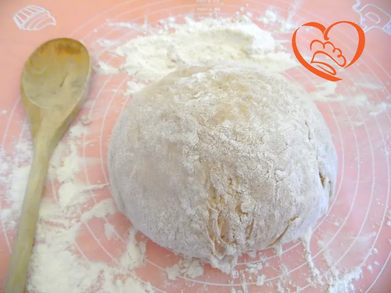Impasto pan brioche integrale con liquore