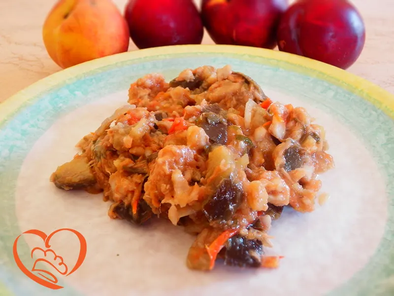 Caponata di tonno e pangasio