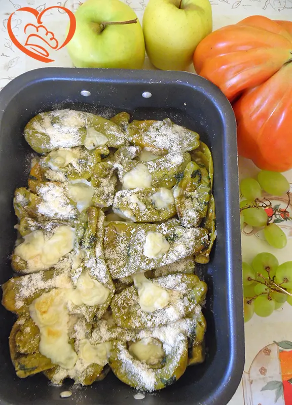 Friggitelli gratinati con formaggi