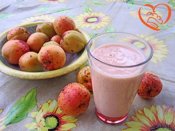 Frullato di albicocche
