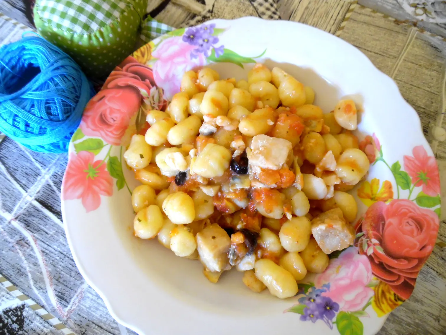 Gnocchetti  al  sugo di mare