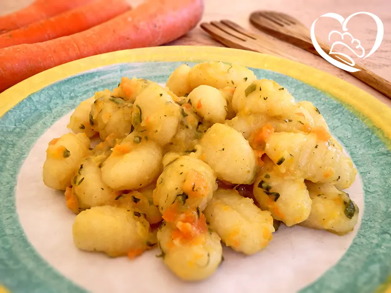 Gnocchi con pesto di verdure