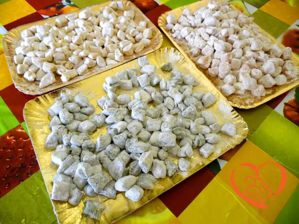 Gnocchi tricolore