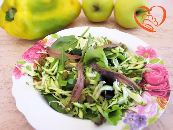 Insalata con acciughe e capperi