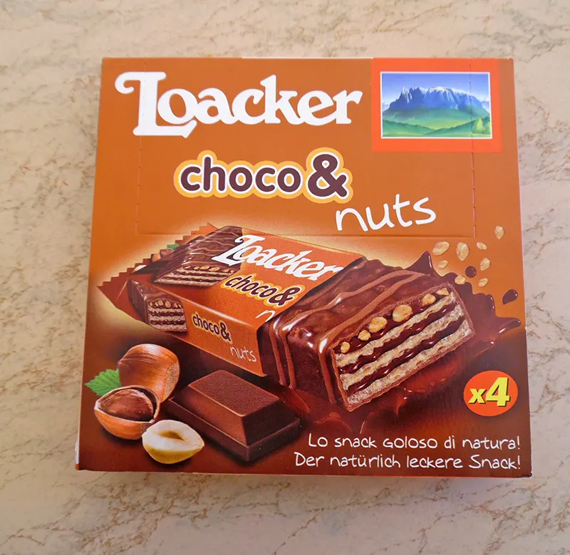 LOACKER CHOCO NUTS