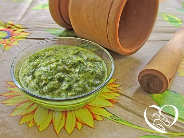 Pesto alla genovese (senza aglio)