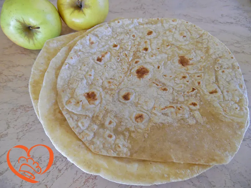 Piadine con farina di kamut