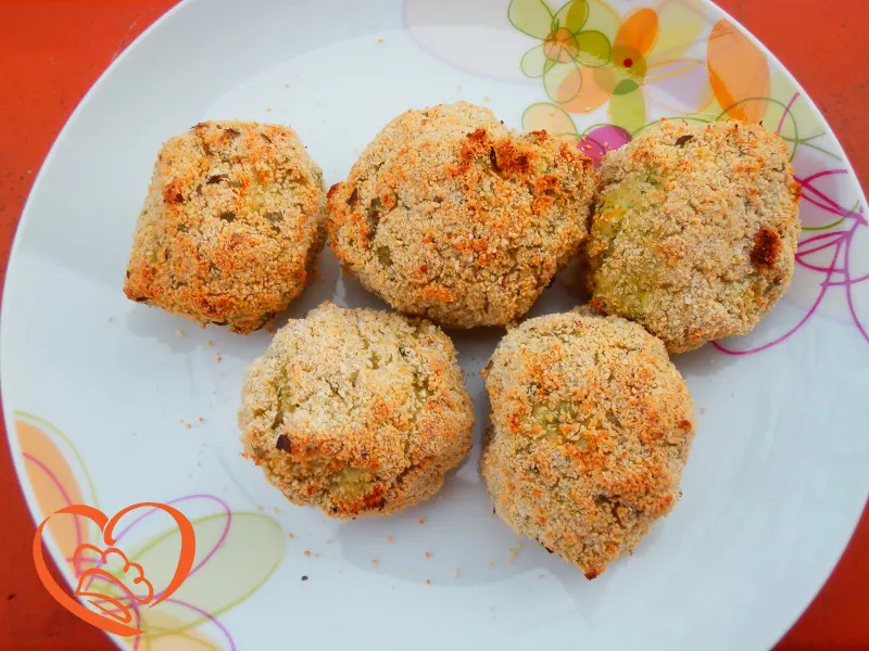 Polpette con patate e broccoli