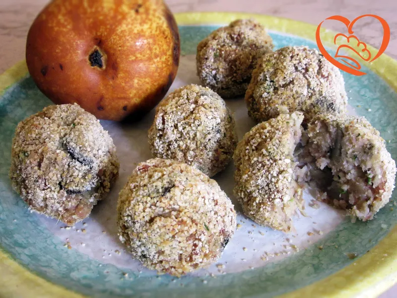 Polpette di prosciutto cotto e melanzane