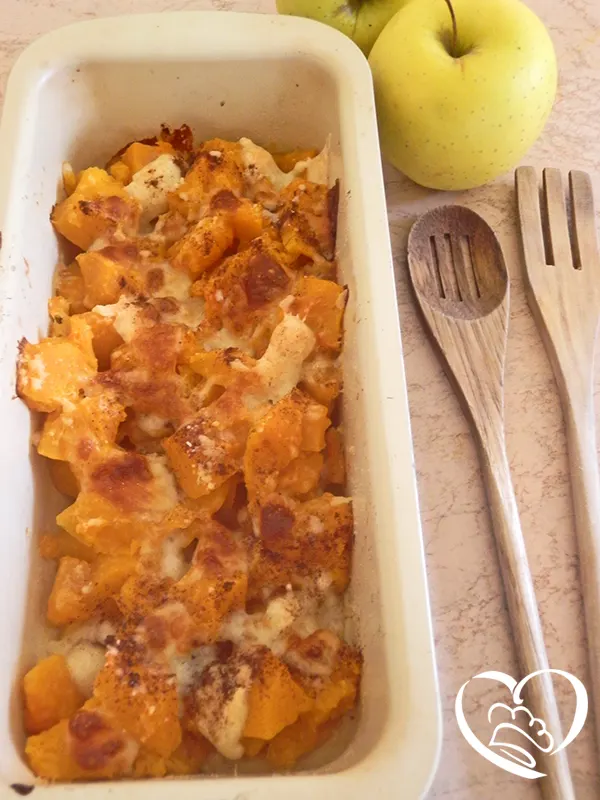 Sformato di zucca con formaggio