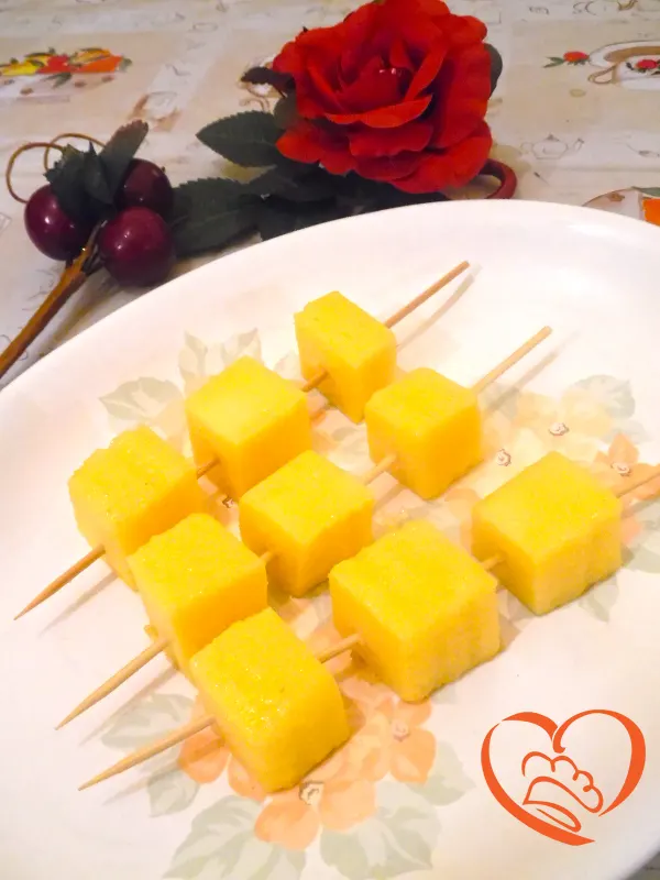 Spiedini di polenta