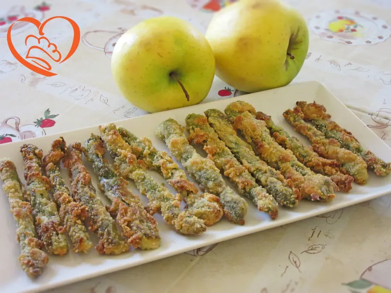 Stick di asparagi al forno