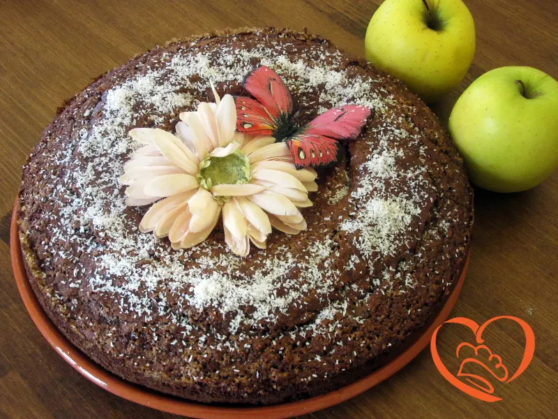 Ciambella cocco e cacao