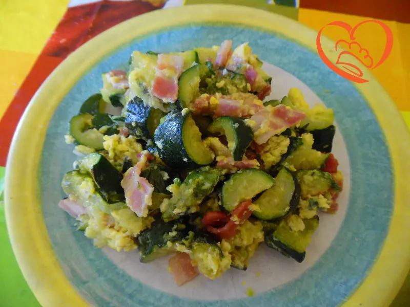 Zucchine alla carbonara