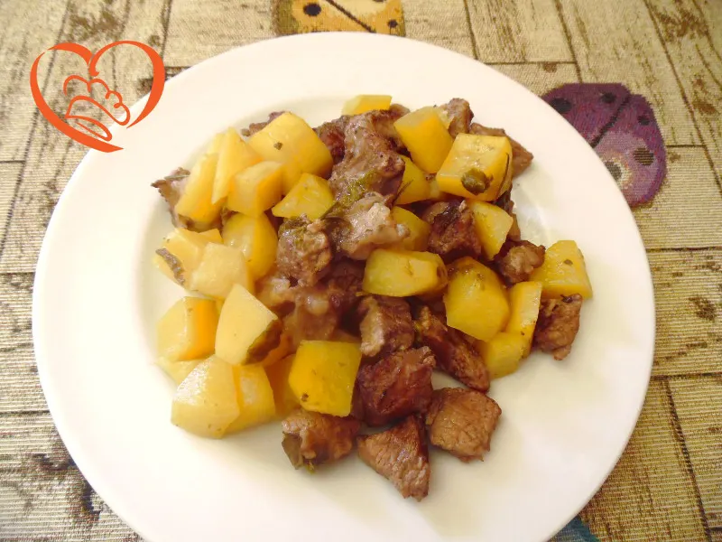 Spezzatino di vitello e patate
