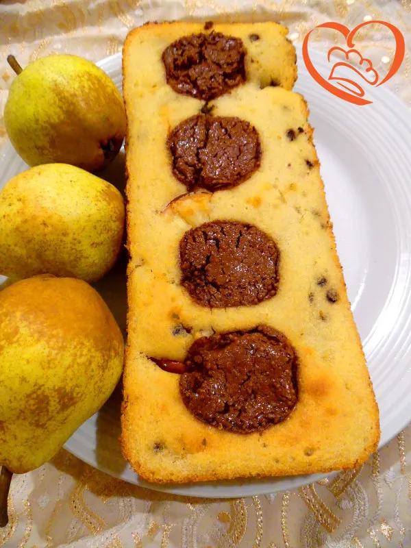 Plumcake con mele e cioccolato