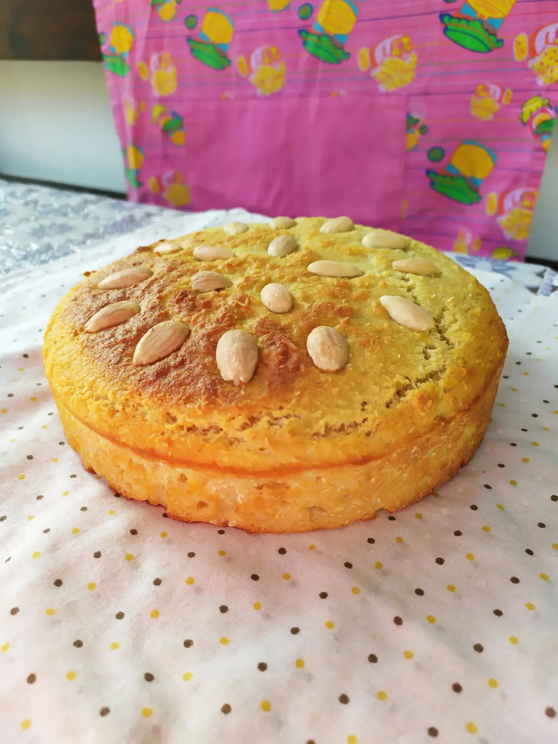 Torta cocco e mandorle