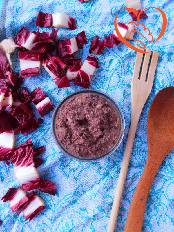 Pesto di radicchio cremoso (a freddo)