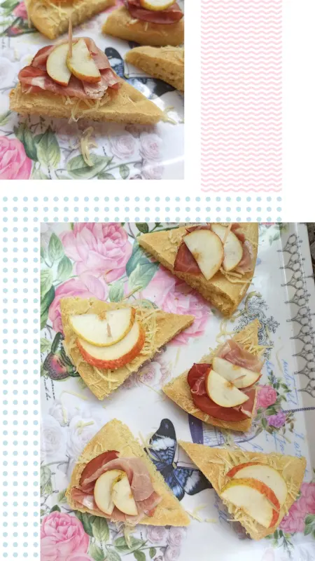 STORIA TRIANGOLI MAIS RISO SPECK FORMAGGIO PERE