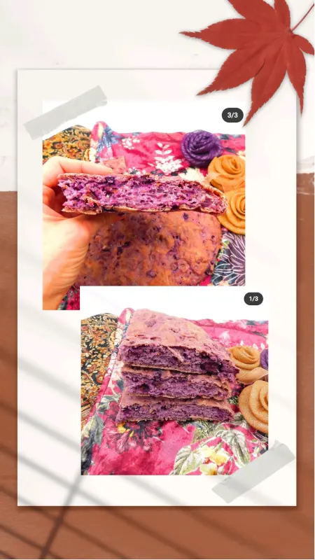 STORIA PANE CAROTE VIOLA